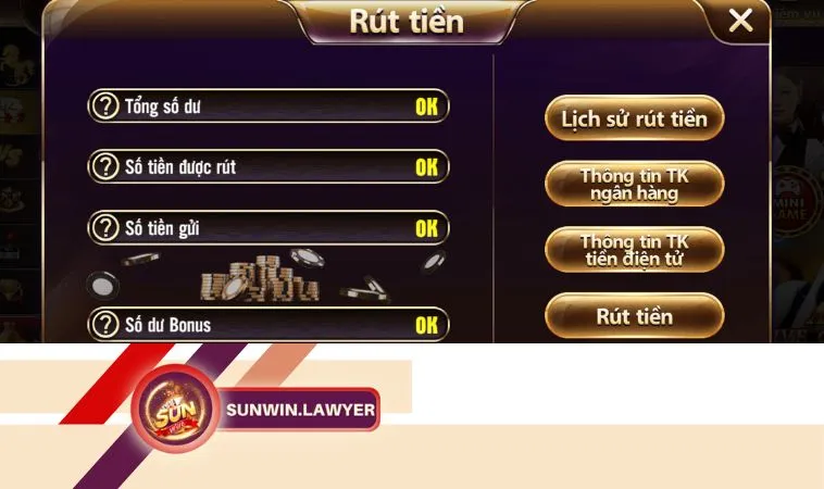 Khi rút tiền tại Sunwin người cần cần lưu tâm tới một số vấn đề Khi rút tiền tại Sunwin người cần cần lưu tâm tới một số vấn đề