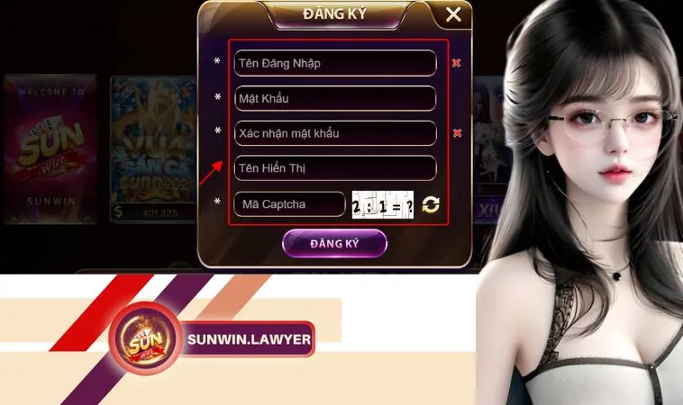 Người chơi cần nhập đầy đủ, chính xác thông tin vào biểu mẫu Người chơi cần nhập đầy đủ, chính xác thông tin vào biểu mẫu