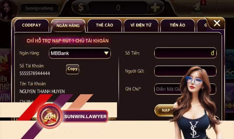 Tham gia top game hay nhất tại Sunwin dành cho nữ cần nạp tiền vào tài khoản Tham gia top game hay nhất tại Sunwin dành cho nữ cần nạp tiền vào tài khoản